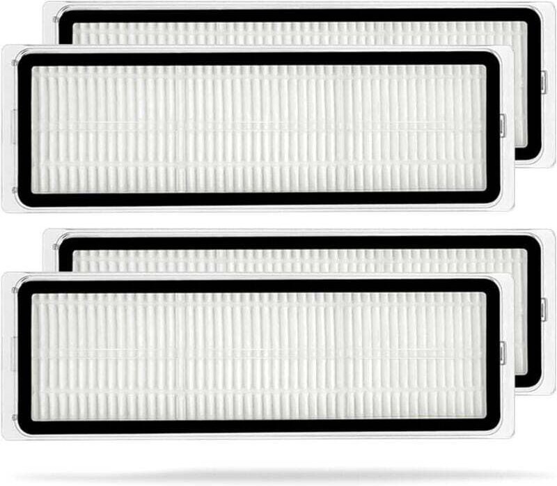 4 Filter für Dreame D10 Plus Roboterstaubsauger, waschbare Ersatzteile