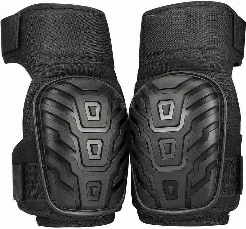 Professionelle Knieschützer für die Arbeit, mit robuster Gelpolsterung und verstellbaren Anti-Rutsch-Fallen, perfekt