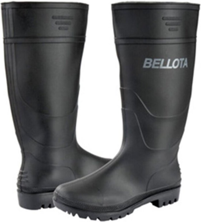 Bellota, schwarzer wasserdichter PVC-Arbeitsstiefel, Größe 44