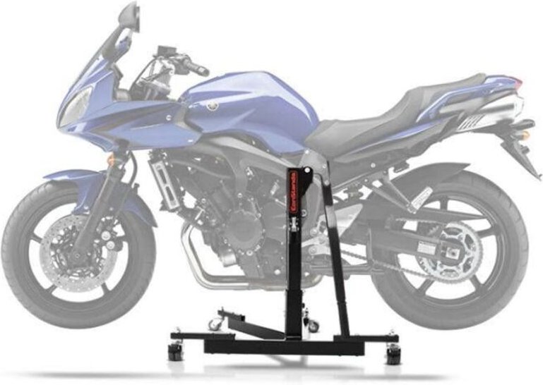 Zentralwerkstattunterstützung ConStands Power Evo kompatibel mit Yamaha FZ6/ Fazer/ S2 04-10 schwarz