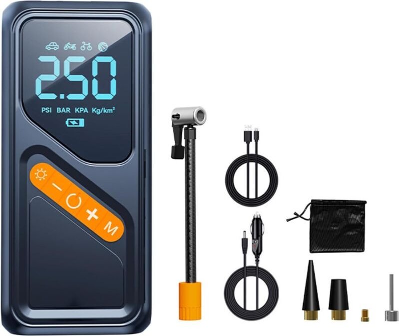 Hocheffiziente, gut ausgestattete Fahrräder mit Luftpumpe für schnelles Fahren im Auto- und Motorradbereich