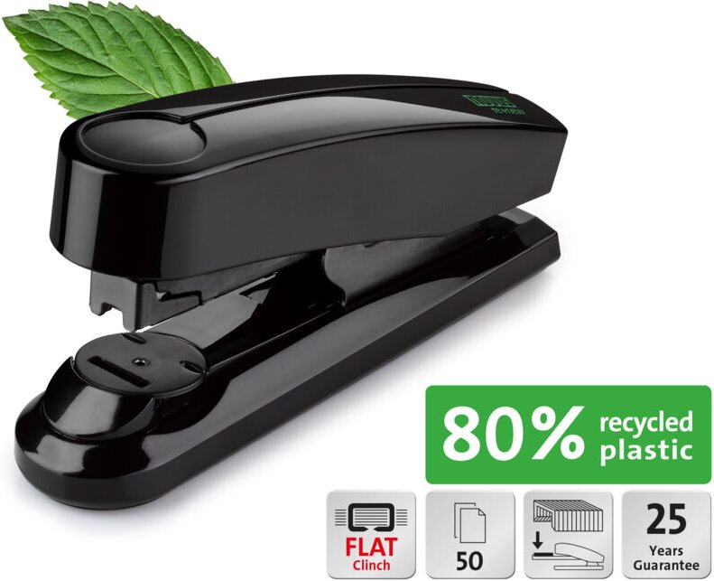 Liderpapel - Heftgerät b 4FC re+new 24/6 24/8 26/6 26/8 fest/lösbar/nageln 50 Bl. (80 g/m²) inkl. 200 Heftklammern 24/6 ...