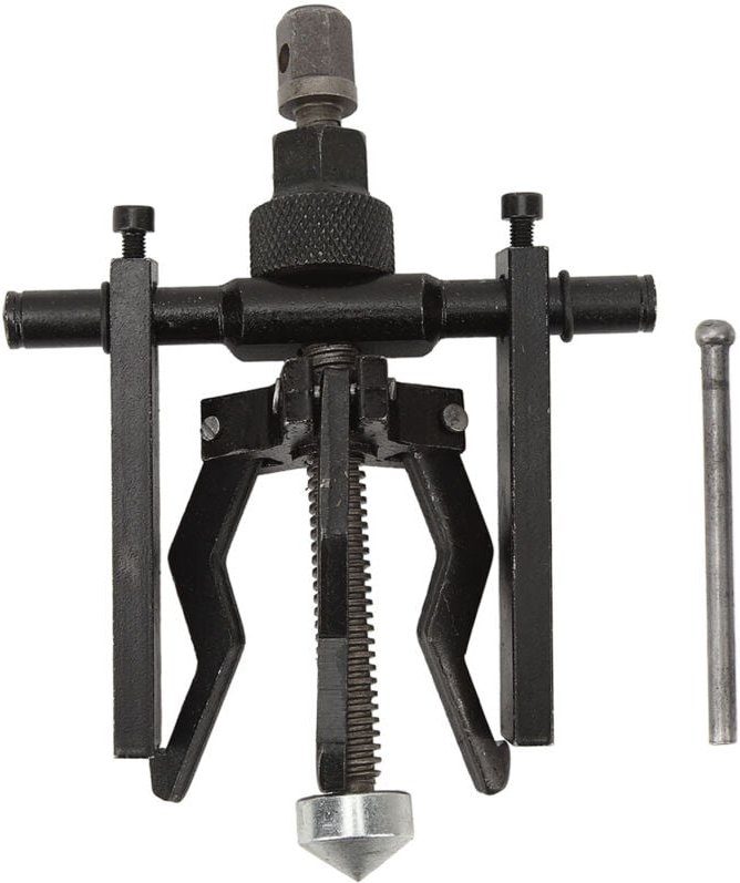 EBTOOLS Abzieher aus Kohlenstoffstahl zum einfachen Abnehmen und Zerlegen von Riemenscheiben (12 bis 38 mm)