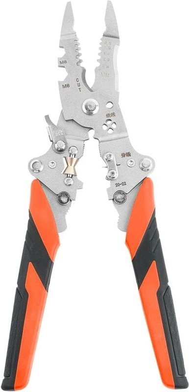 12-in-1 Abisolierzange, Elektrikerzange, 2025 Upgrade Multifunktions-Elektrikerwerkzeug, Kabelzange zum Abisolieren, Wic...