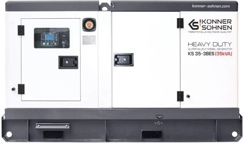Könner&Söhnen Dieselkraftwerk 35 kVA Industrie Stromerzeuger KS 35-3BES Diesel