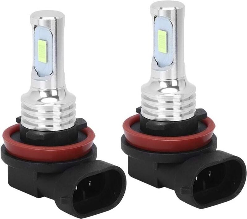 2Pcs H8 H11 80W 8000K LED Nebel Glühbirne Universal Nebel Lampe Eis Blau 12-24V