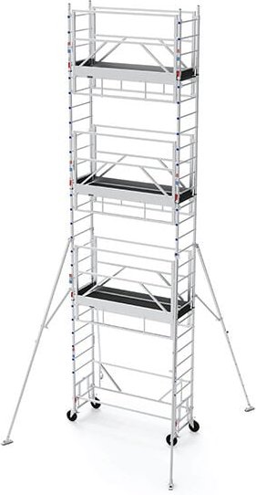 Rollgerüst 1 Bühne - Max. Arbeitshöhe 5.29m - ECS320T-MDS1