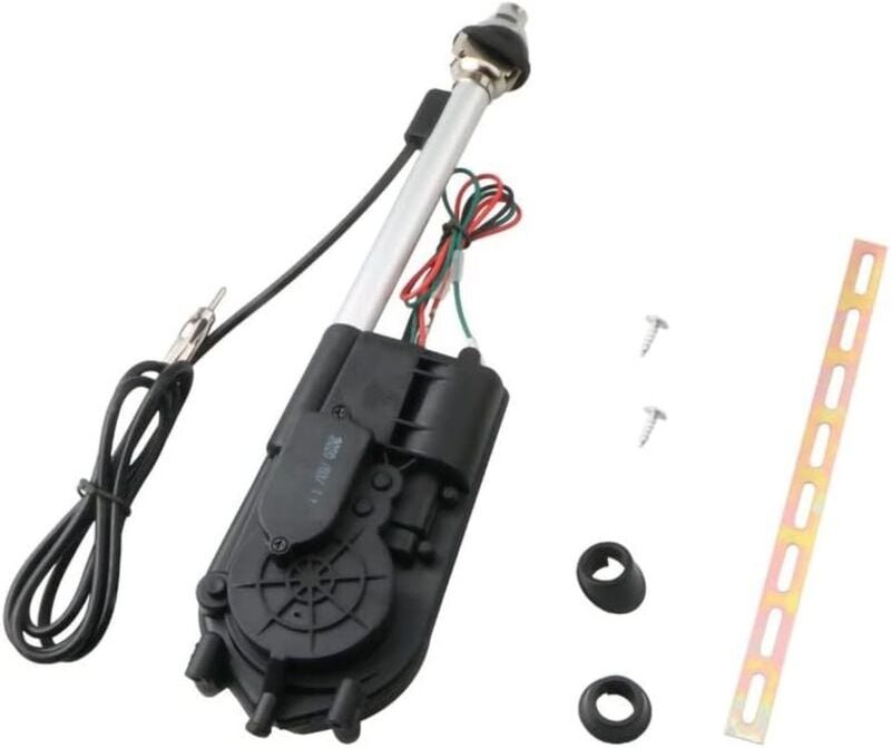 Vollautomatischer elektrischer Antennen-Installationssatz für FM/AM-Radios für Autos, Ersatzantenne für Autoseitenwand