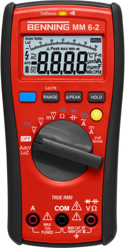 Benning - Digital-Multimeter true rms mm 6-2
