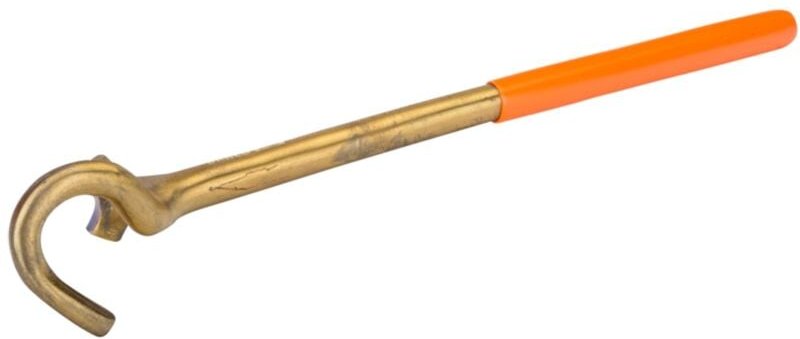 Langer 36-mm-Ventilschlüssel aus Aluminiumbronze, funkenfrei, 370 mm - Bahco