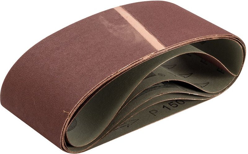 5 x Schleifbänder 100 x 560 mm K150 - Triton