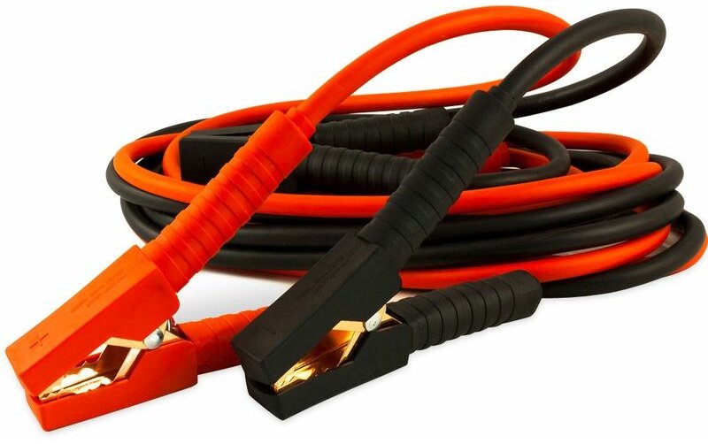 Deuba - Starthilfekabel für 12V/24V geeignet für Benzinmotoren bis 2500cm³ erfüllt din 72553 Starterkabel Überbrückungsk...