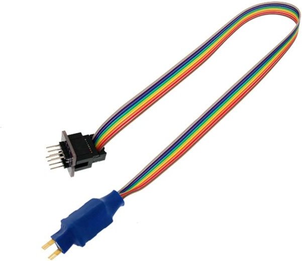 SOIC8 SOP8 Testclip-Sondenleitung für EEPROM 93CXX/25CXX/24CXX-Schaltkreisprogrammierung auf USB-Programmierer TL866 RT8...