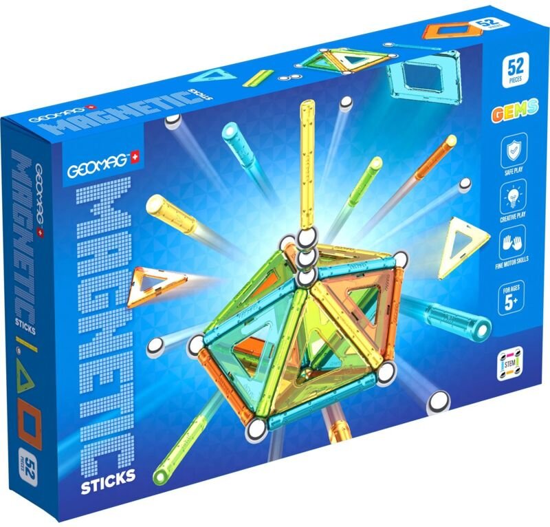 Geomag Gems Magnetstäbchen 52 Stk