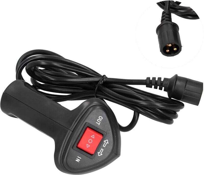 Fernbedienung für elektrischen Seilwinde mit 9,2 Fuß Kabel für Geländefahrzeug
