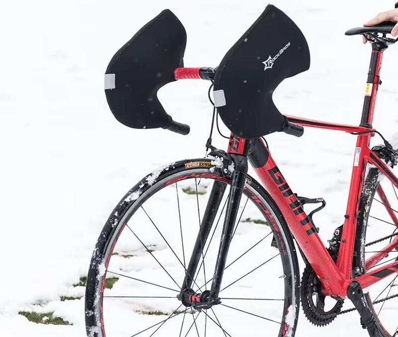 ROCKBROS D17-B wasserdichte Windschutzscheiben und Lenkerhandschuhe