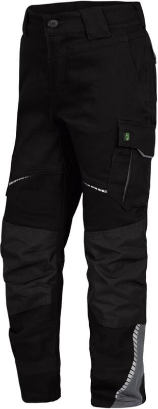 Leibwächter Kinderbundhose flxkh Gr. 164 schwarz/grau