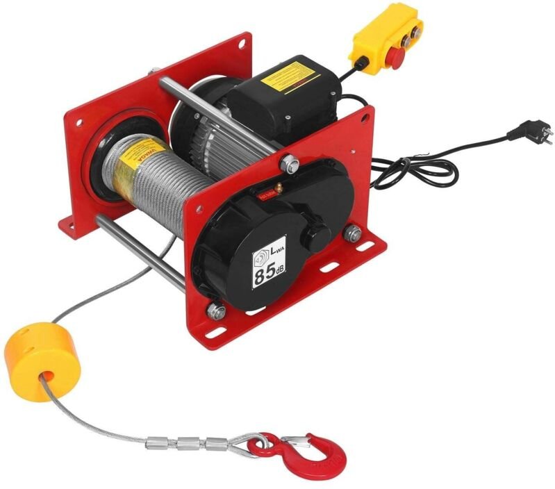 Elektrische Bau Seilwinde KD1649 Mit Seillänge 30 m Tragkraft 500 bis 999 kg