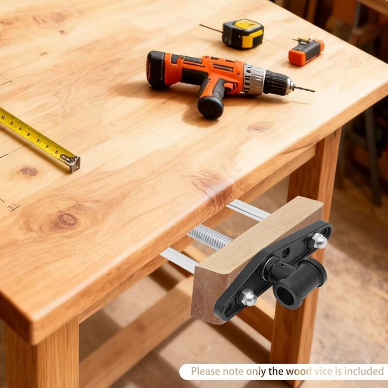 Fräsmaschine Flachmuttzange, Holztischschraube, 10-Zoll-Arbeitstisch, Vorderzange, Planmaschine, für die Wartung von Uhr...