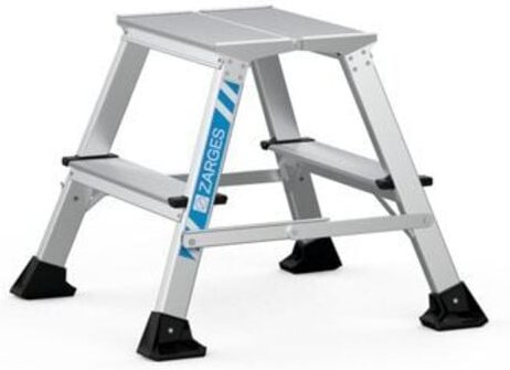 Zarges Trittleiter Arbeitspodest XLstep P 2x2 Stufen