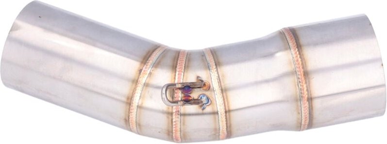 mm dickes Edelstahl-Auspuffmittelrohr als Ersatz für Ninja ZX10R 2008-2021.