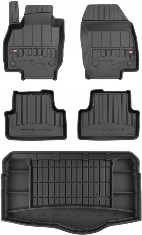 SET 3D Gummimatten VW T-Cross ab 2019-