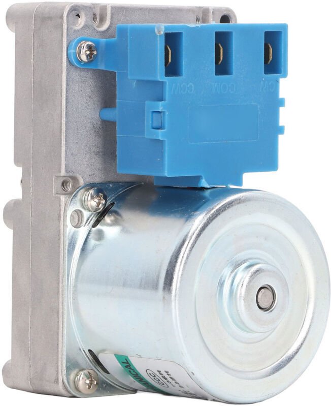 20-W-Schneckengetriebemotor, hohe Leitfähigkeit, Pelletofen für Elektrokamin, Backofen, Getränkeschrank, AC 220 V, 3 U/m...