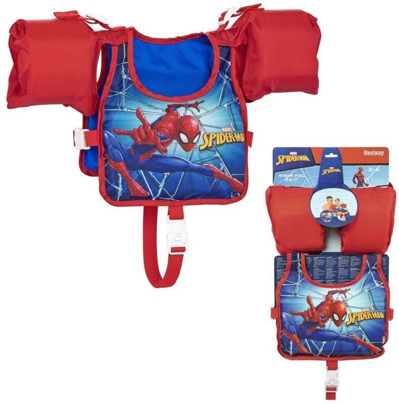 Spider man bestway 98795 schwimmlernweste