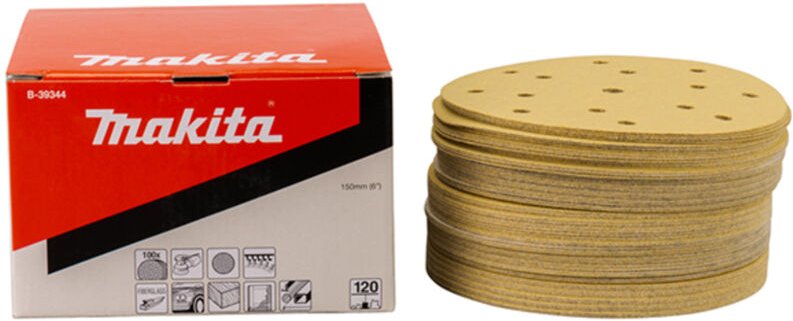 B-39344 Schleifkasten 150mm G120 100Stk - Makita
