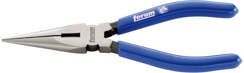 Flachrundzange gerade 160 mm FORUM