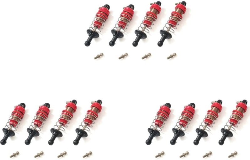 12 Stücke Metall StoßDämpfer für 1603 SG1603 UD1601 UD1603 UD1604 UD1607 1/16 rc Auto Upgrade Teile Zubehör