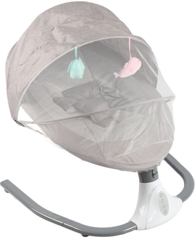 Vtizikl Transat balancelle jusqu’à 20 kg, télécommande et Bluetooth pour smartphone, , harnais de sécurité 3 points, 4 n...