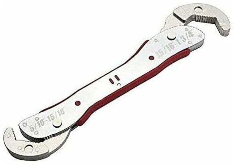 Verstellbarer Universal-Multifunktions-Schraubenschlüssel (9–45 mm) mit automatischer Ratsche und Schnellspanngriff