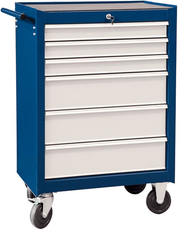 Bestückter Werkstattwagen star, 6 Schubladen, 171tlg (ehemals ECOBlue), PR4901-511 - Projahn