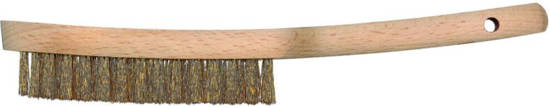 Gedore Red Drahtbürste 3-reihig L.260mm Holzgriff