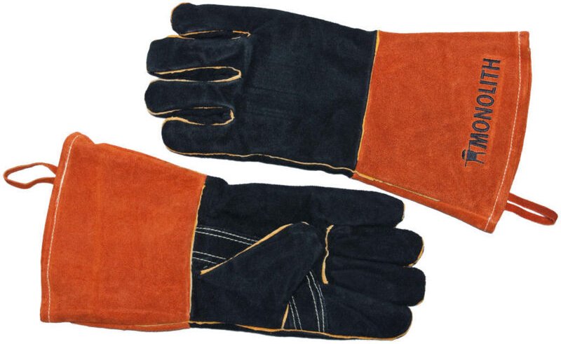 Monolith Leder Grillhandschuhe aus echtem Leder hitzebeständig G-001