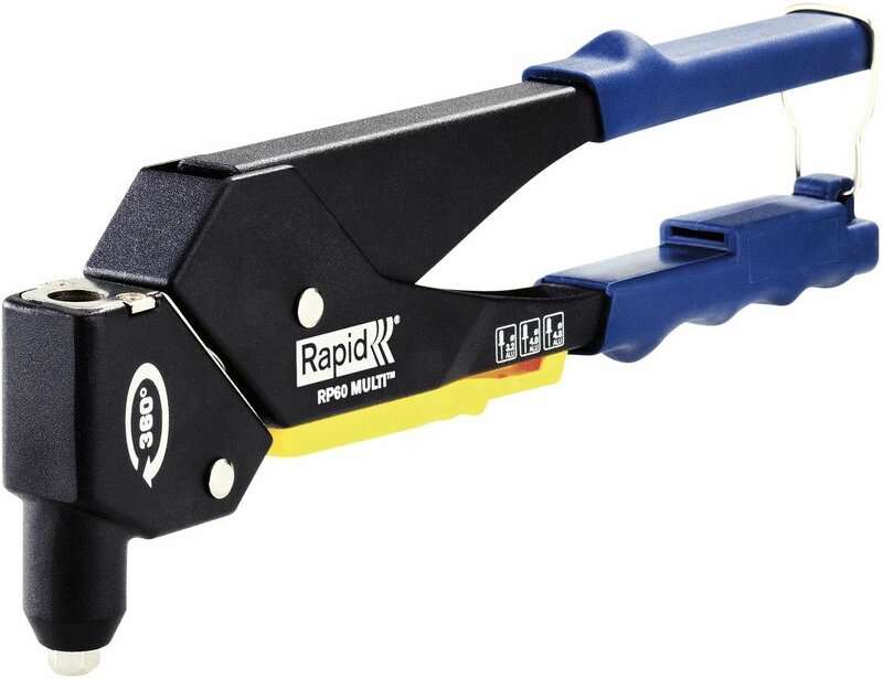 RAPID Blindnietzange RP60 MULTI für 3,2, 4,0 und 4,8 mm Nieten aus Aluminium