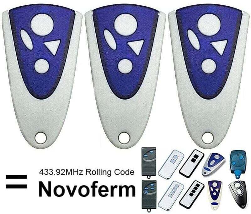 NOVOFERM NOVOTRON 504 MAX43-4 Fernbedienung (3 Stück)
