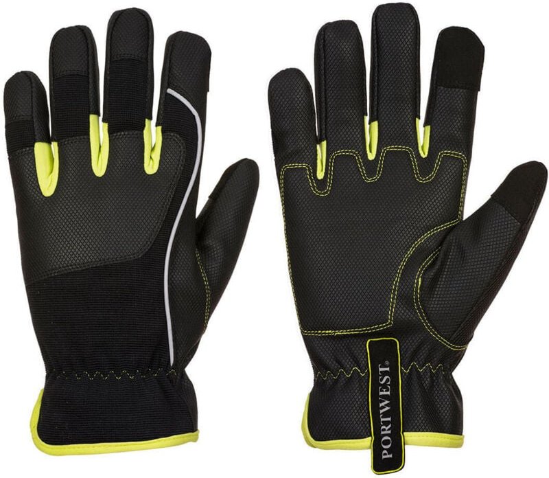 Tradesman PW3 schwarze/gelbe Handschuhe XL - Größe 10