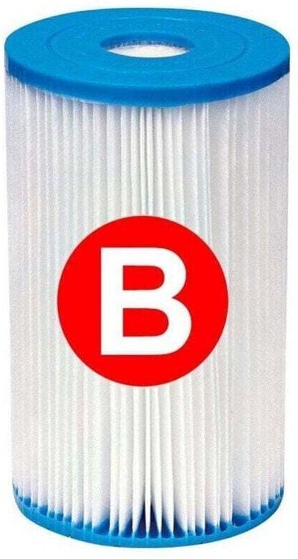 Vtizikl Cartuccia Filtro Grande Tipo B Per Pompe 9.463l/h Ricambio Pulizia Piscina 29005 -