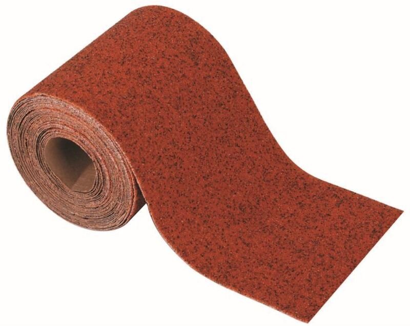 Wolfcraft Schleifpapier K180 5m x 93mm auf Rolle Schleifpapier & Schleifhilfen