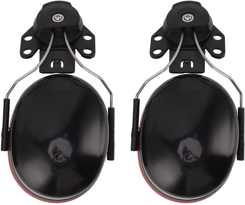 Eosnow Schutzhelm-Ohrenschützer, geräuschunterdrückender Gehörschutz, verstellbare Helm-Ohrenschützer für Baustellenarbe...