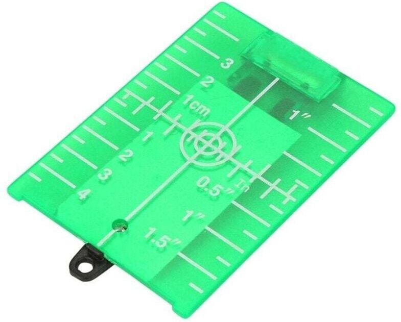 Magnetische Laserkabelplatte Niveaumessungen Doppelte Echelle, gescheckt, grün Handwerker, Heimwerker