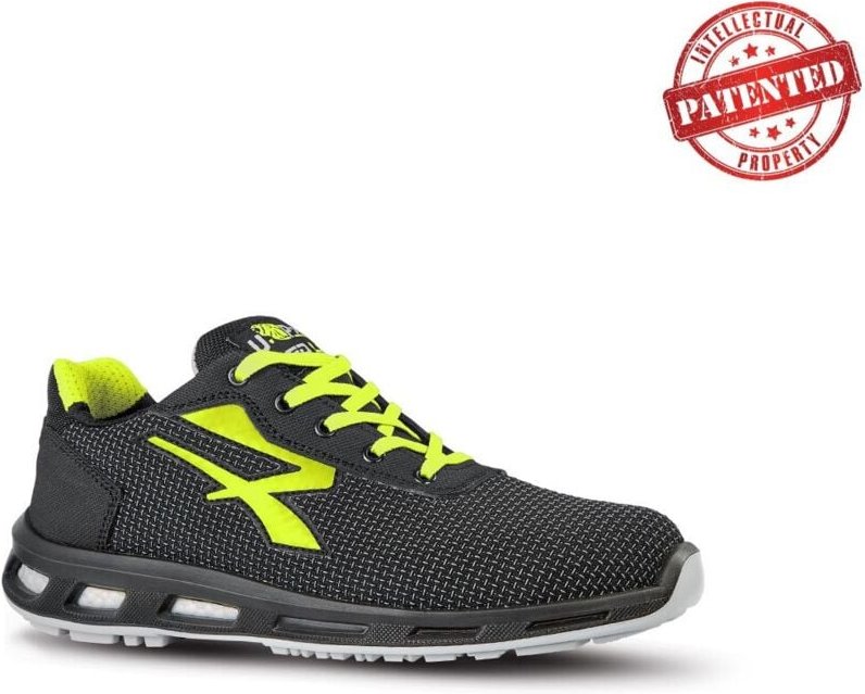 Sicherheitsschuhe niedrig PRIME ESD S3 CI SRC - Schwarz/Gelb 43