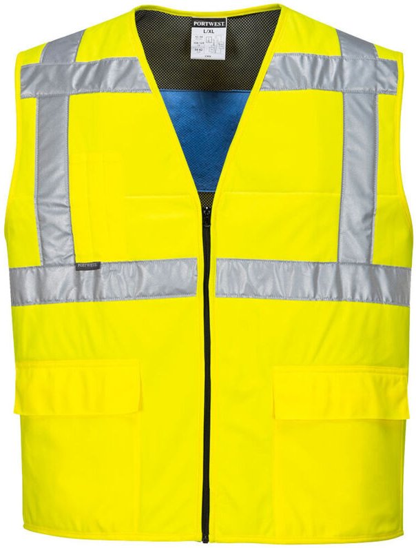 Westen Hv Erfrischend Farbe: Gelb Größe: L/XL - Portwest