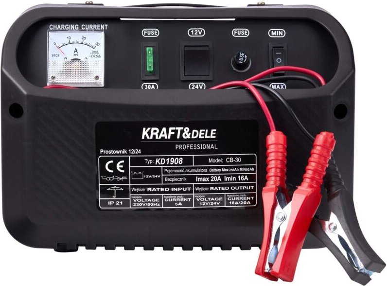 Auto Batterie Ladegerät KD1908 12 V Und 24 V 30 A Mit Schnellladefunktion