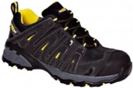 teXXor® S1-Sicherheitshalbschuhe LYON schwarz/gelb 6112 Gr.43