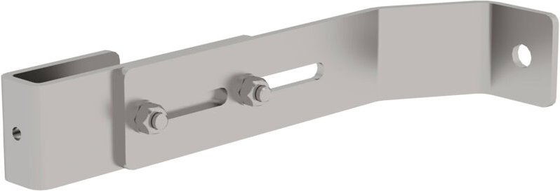 Günzburger Steigtechnik Wandhalter Edelstahl verstellbar 200 - 250 mm für Schachtleiter - 062022