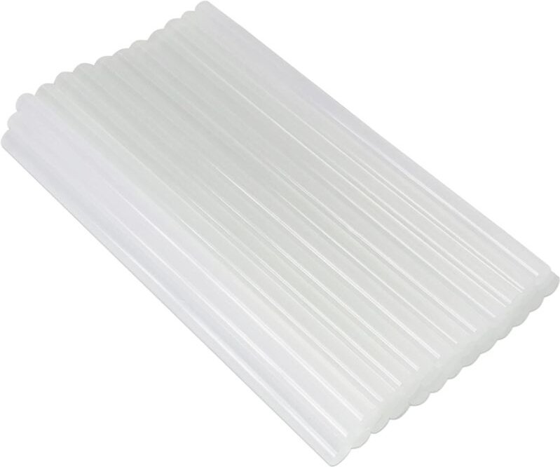 Heißklebesticks 7x150mm, transparenter Klebstoff für Heißklebepistolen, 7mm - 36er-Packung
