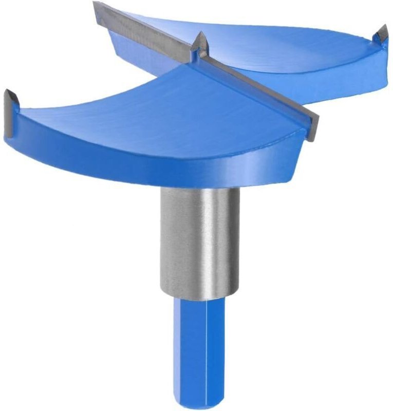 Forstnerbohrer für Oberfräse, 95 mm Hartmetall-Holzbohrer für Holzbearbeitung, Scharnierlochbohrung M